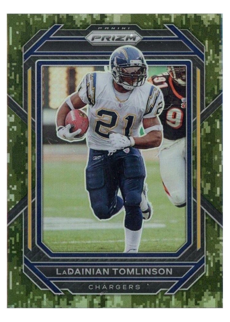2022 Panini Prizm Base Set LaDainian Tomlinson #157 card