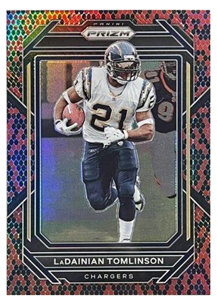 2022 Panini Prizm Base Set LaDainian Tomlinson #157 card