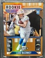 2024 Panini Contenders Optic Base Set Ladd McConkey #82 card
