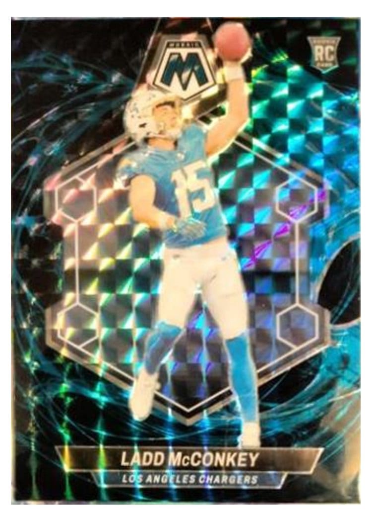 2024 Panini Mosaic Base Set Ladd McConkey #334 card