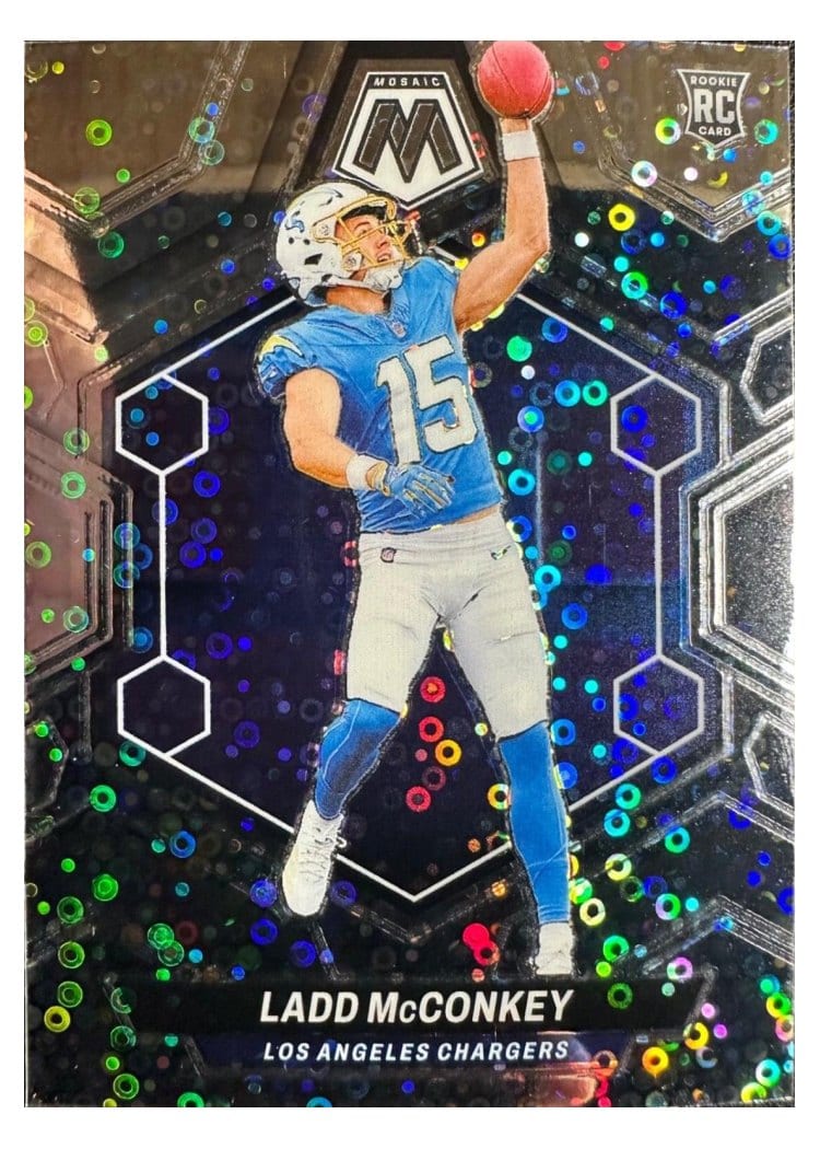 2024 Panini Mosaic Base Set Ladd McConkey #334 card
