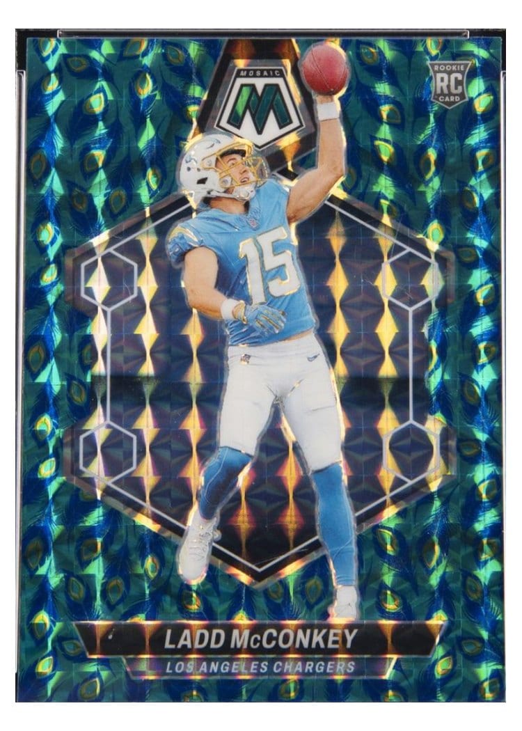 2024 Panini Mosaic Base Set Ladd McConkey #334 card
