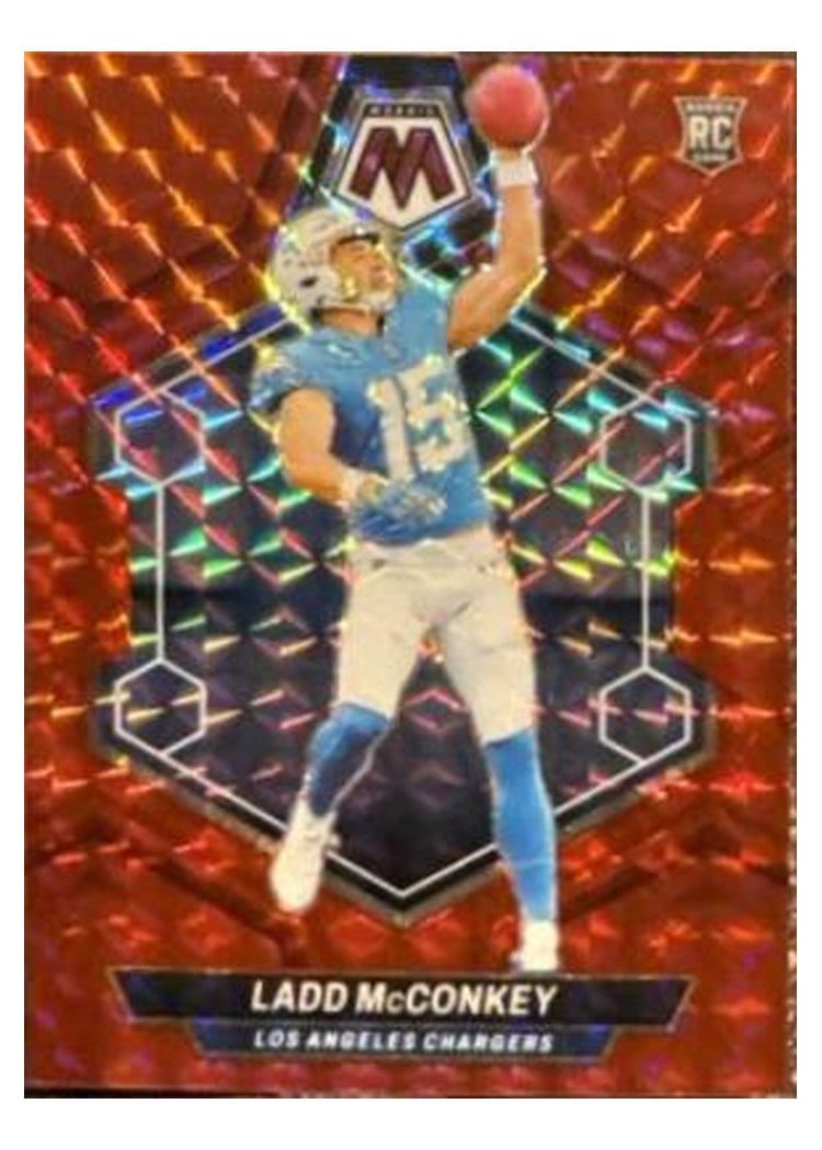 2024 Panini Mosaic Base Set Ladd McConkey #334 card