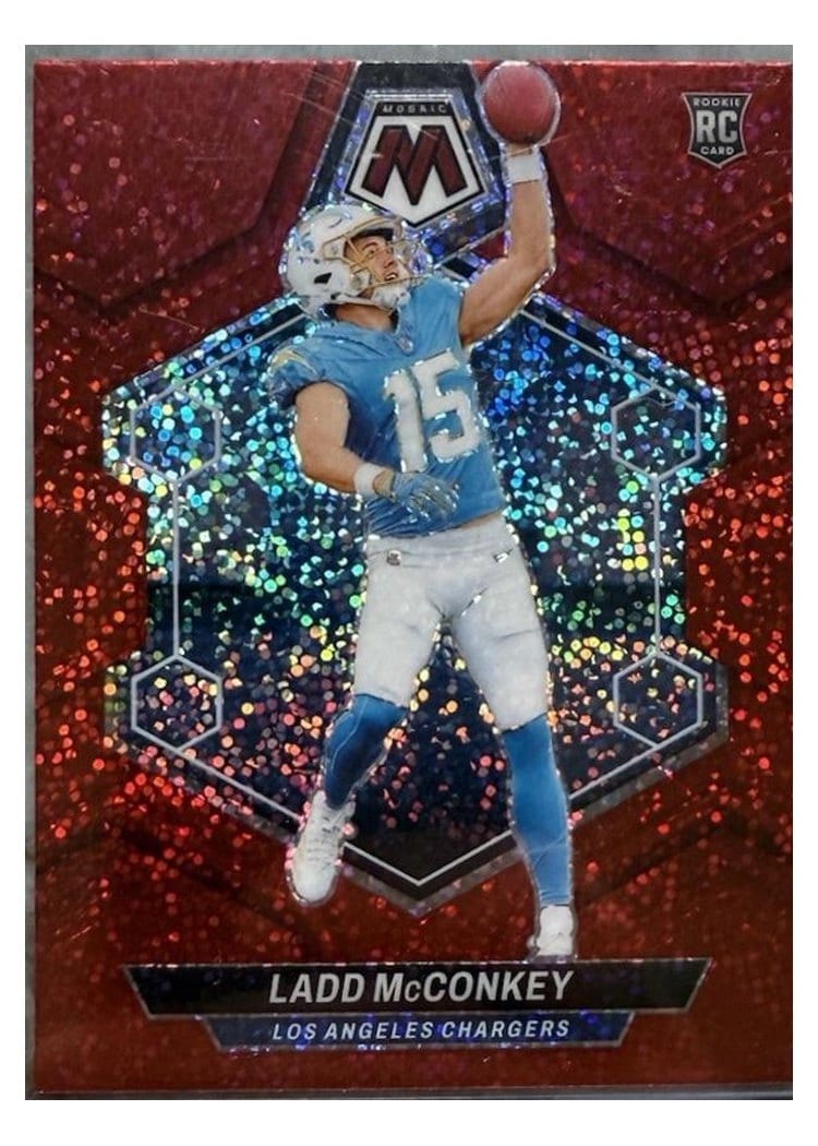 2024 Panini Mosaic Base Set Ladd McConkey #334 card