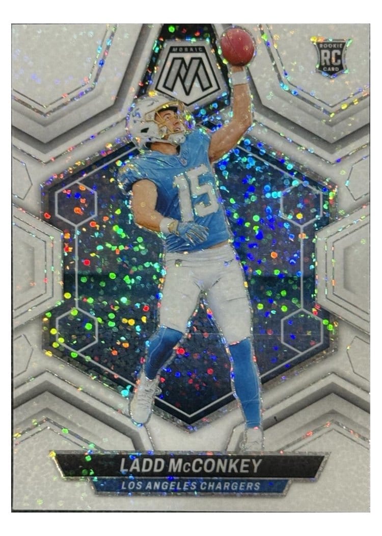 2024 Panini Mosaic Base Set Ladd McConkey #334 card