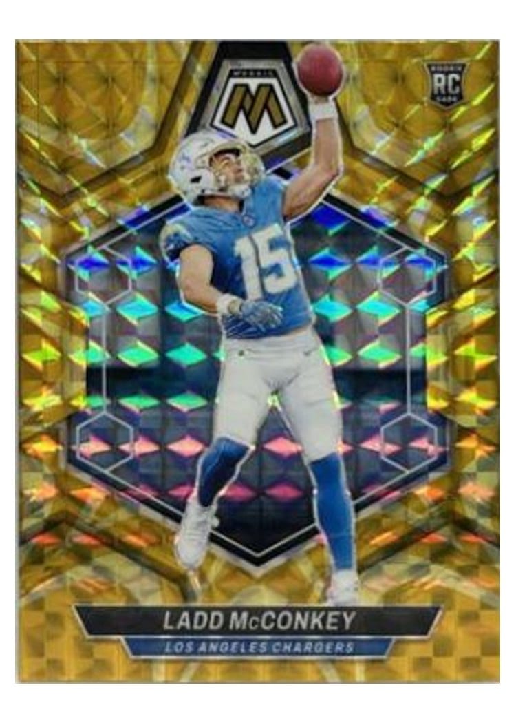 2024 Panini Mosaic Base Set Ladd McConkey #334 card