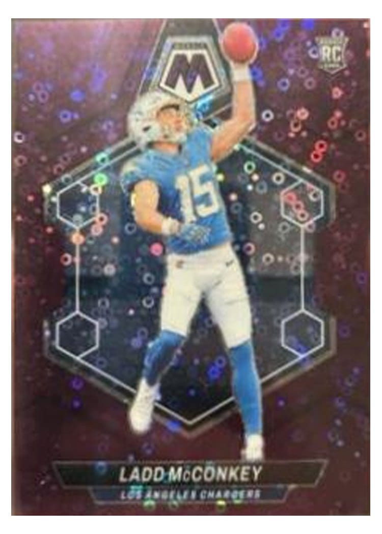 2024 Panini Mosaic Base Set Ladd McConkey #334 card