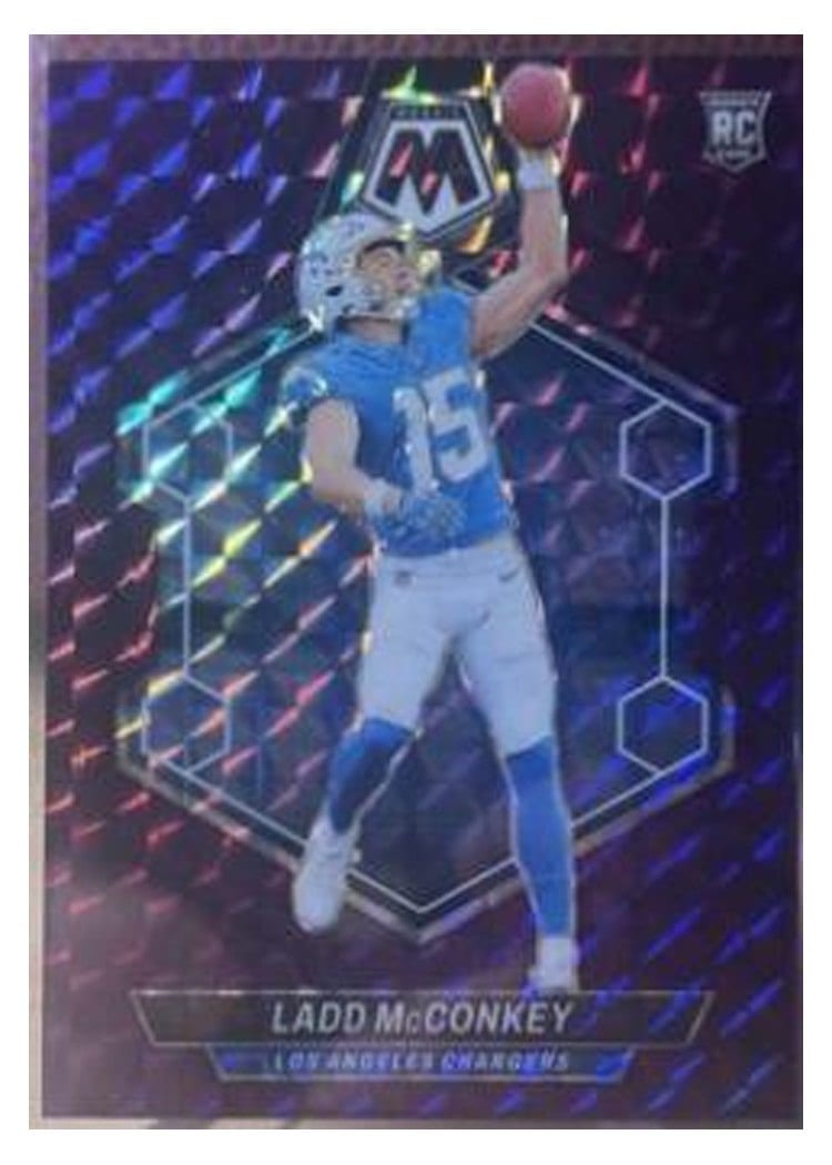 2024 Panini Mosaic Base Set Ladd McConkey #334 card