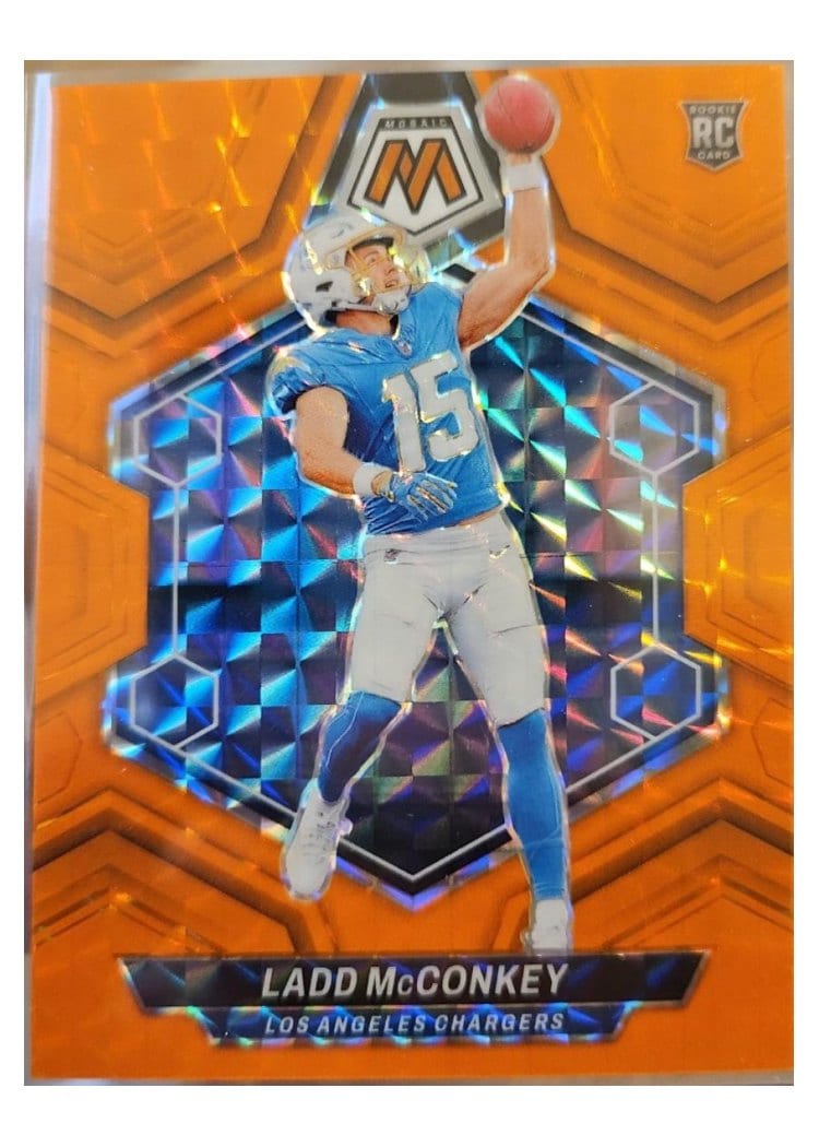 2024 Panini Mosaic Base Set Ladd McConkey #334 card
