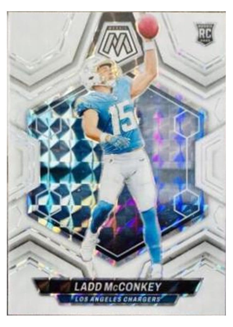 2024 Panini Mosaic Base Set Ladd McConkey #334 card