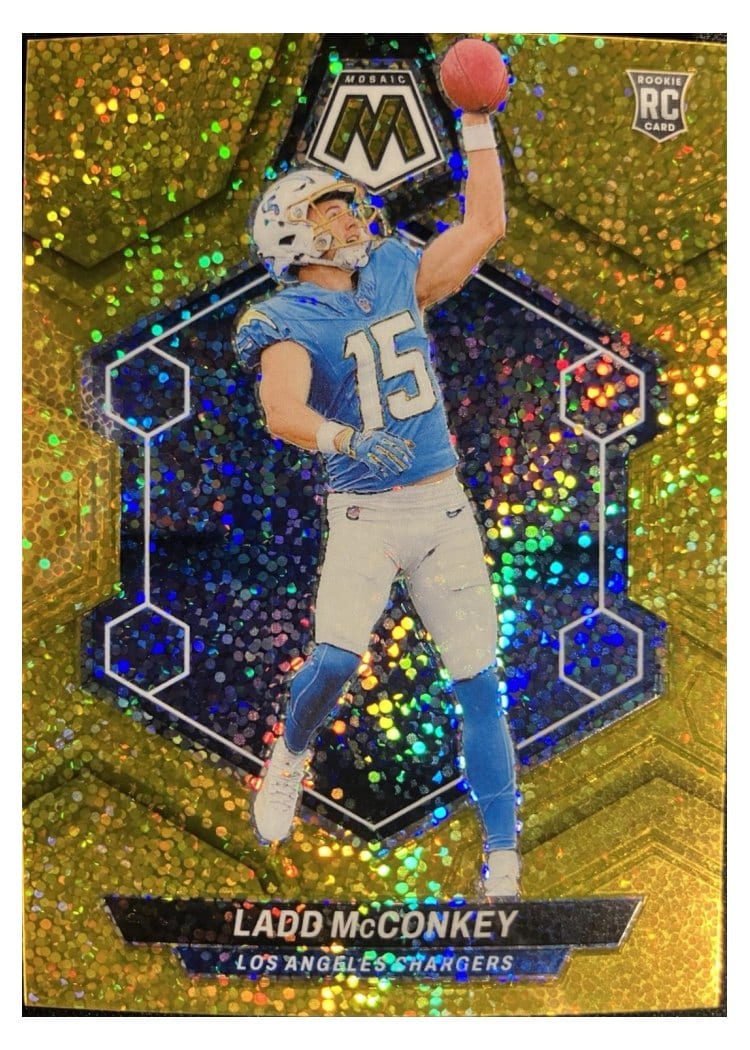 2024 Panini Mosaic Base Set Ladd McConkey #334 card