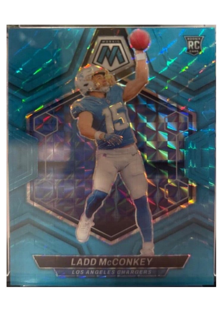2024 Panini Mosaic Base Set Ladd McConkey #334 card