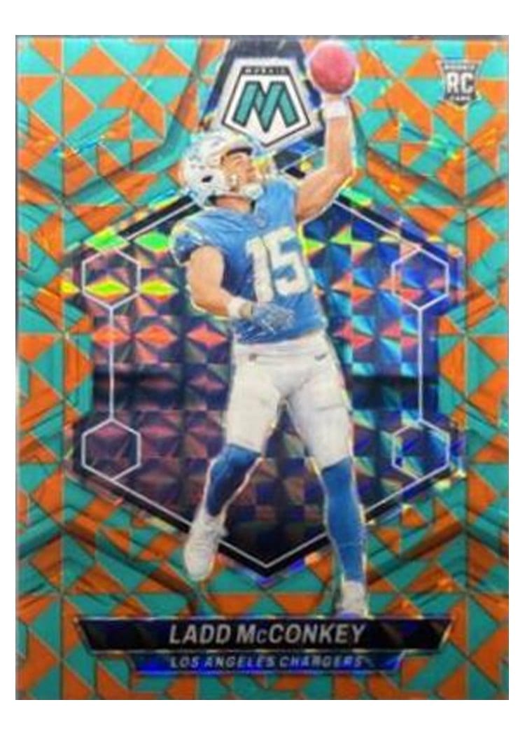 2024 Panini Mosaic Base Set Ladd McConkey #334 card