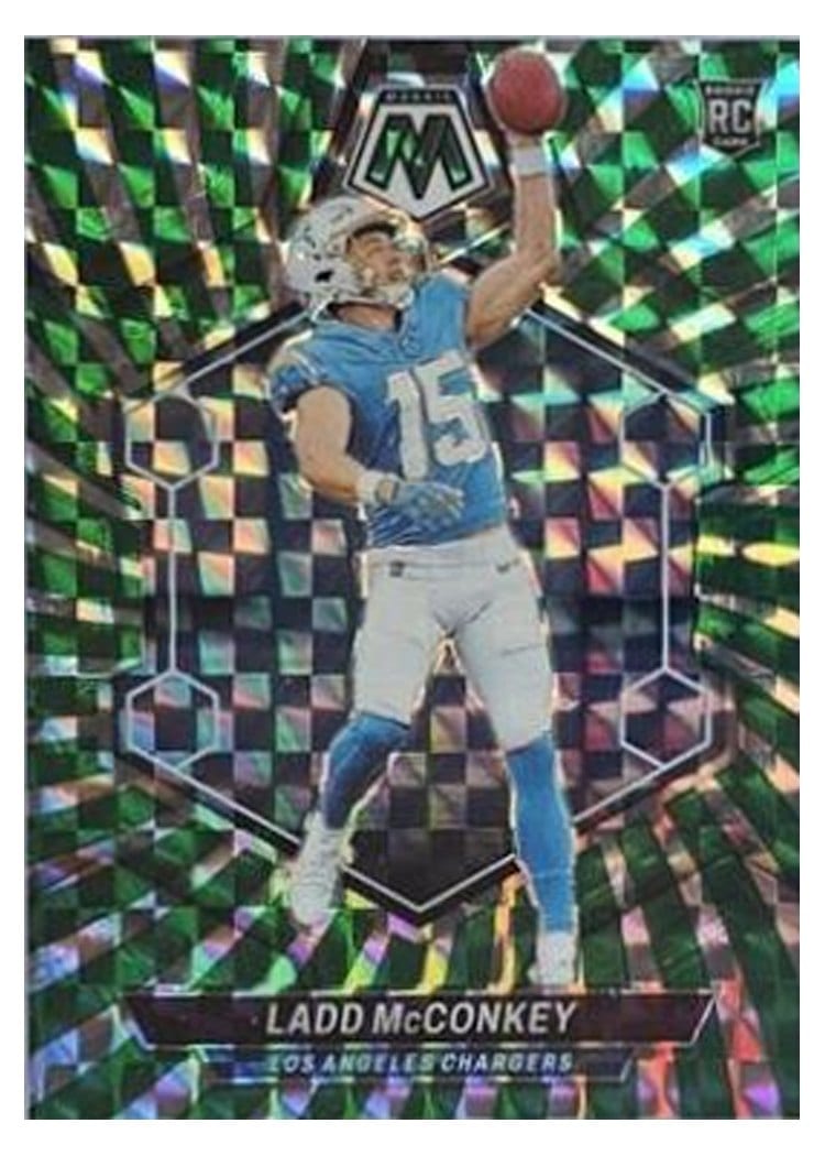 2024 Panini Mosaic Base Set Ladd McConkey #334 card