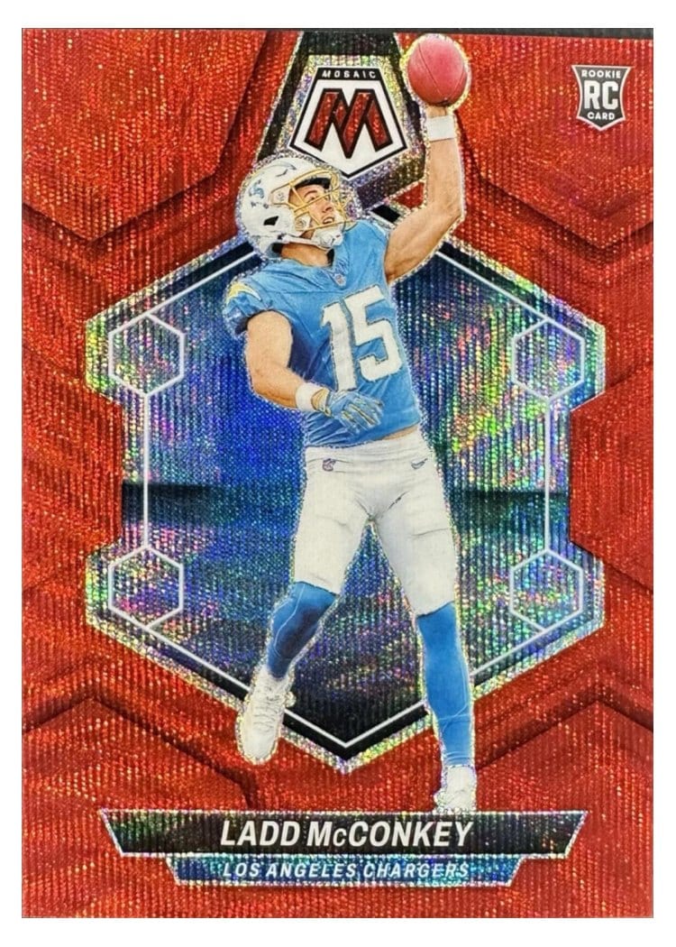 2024 Panini Mosaic Base Set Ladd McConkey #334 card