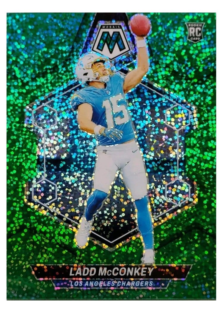 2024 Panini Mosaic Base Set Ladd McConkey #334 card