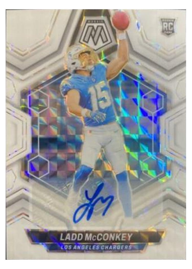2024 Panini Mosaic Base Set Ladd McConkey #334 card