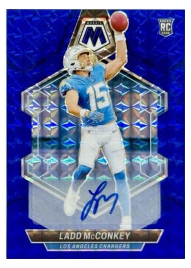 2024 Panini Mosaic Base Set Ladd McConkey #334 card