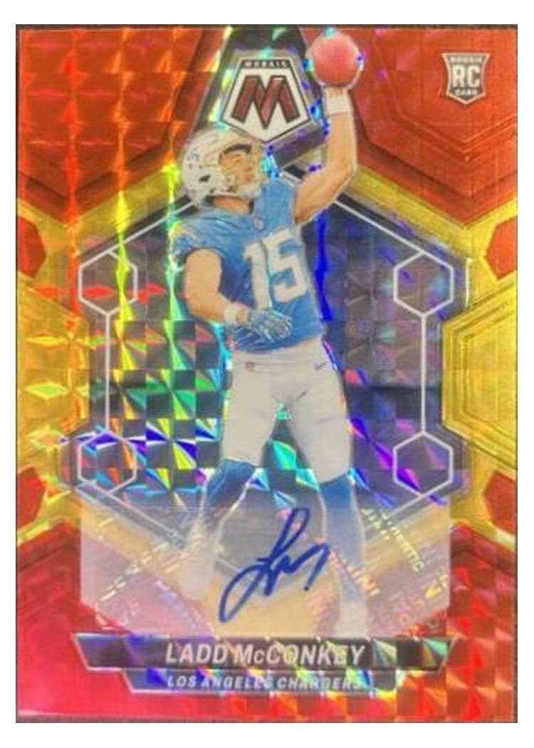 2024 Panini Mosaic Base Set Ladd McConkey #334 card