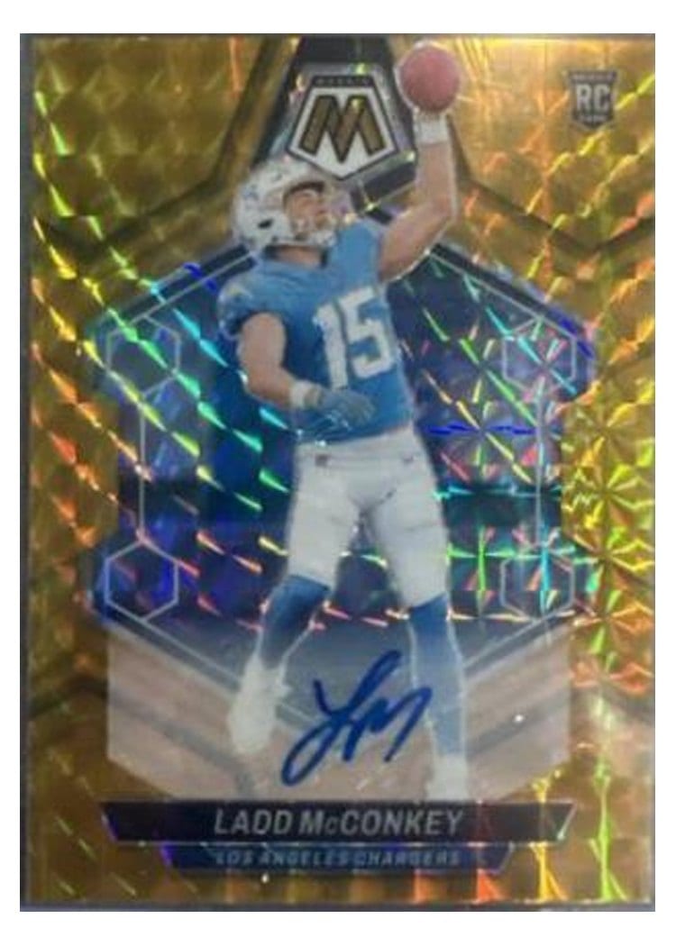 2024 Panini Mosaic Base Set Ladd McConkey #334 card
