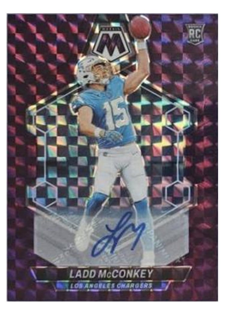 2024 Panini Mosaic Base Set Ladd McConkey #334 card