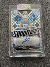 2024 Panini Mosaic Rookie Scripts Ladd McConkey #RS-LMY card