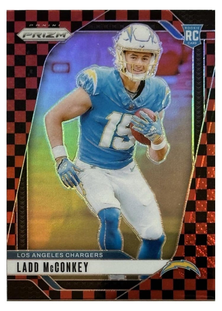 2024 Panini Prizm Base Set Ladd McConkey #365 card