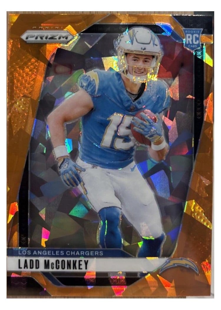 2024 Panini Prizm Base Set Ladd McConkey #365 card