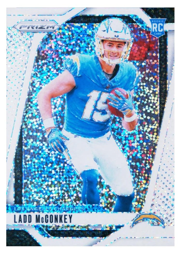 2024 Panini Prizm Base Set Ladd McConkey #365 card