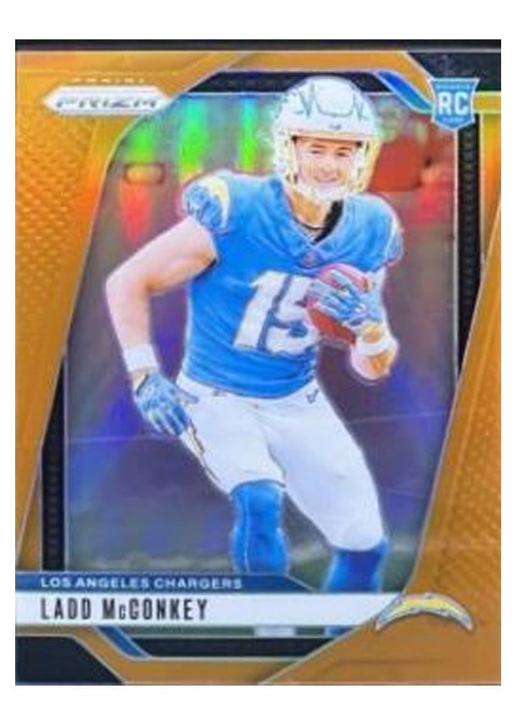 2024 Panini Prizm Base Set Ladd McConkey #365 card