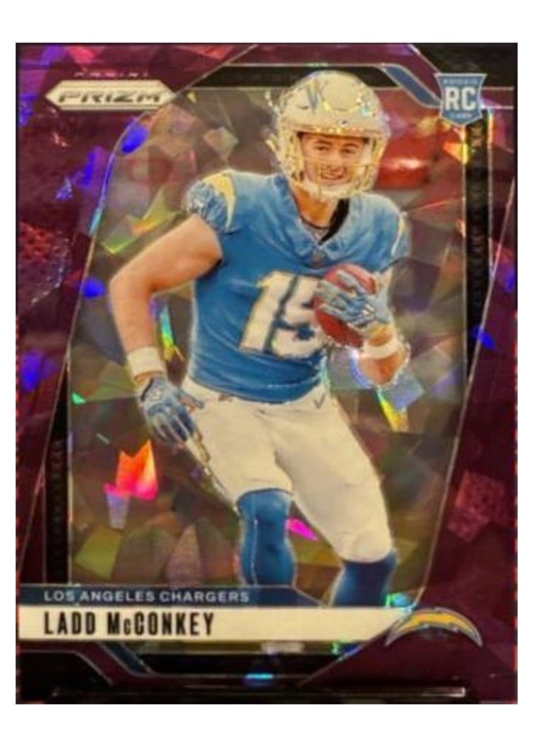 2024 Panini Prizm Base Set Ladd McConkey #365 card