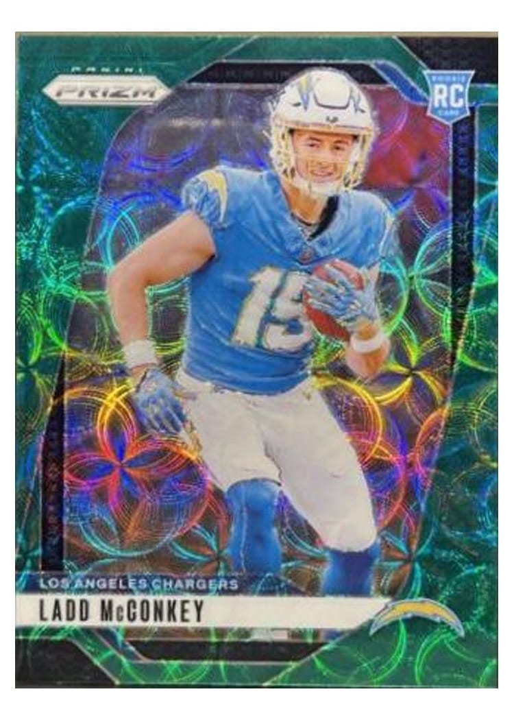 2024 Panini Prizm Base Set Ladd McConkey #365 card
