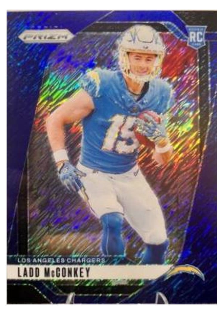 2024 Panini Prizm Base Set Ladd McConkey #365 card