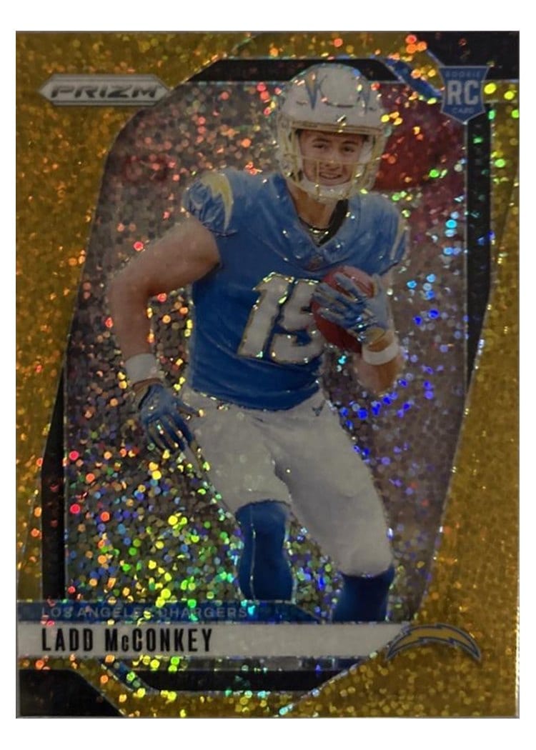 2024 Panini Prizm Base Set Ladd McConkey #365 card