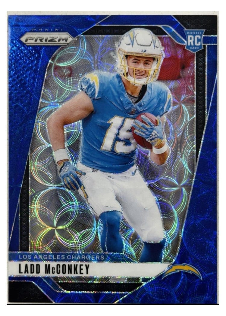 2024 Panini Prizm Base Set Ladd McConkey #365 card