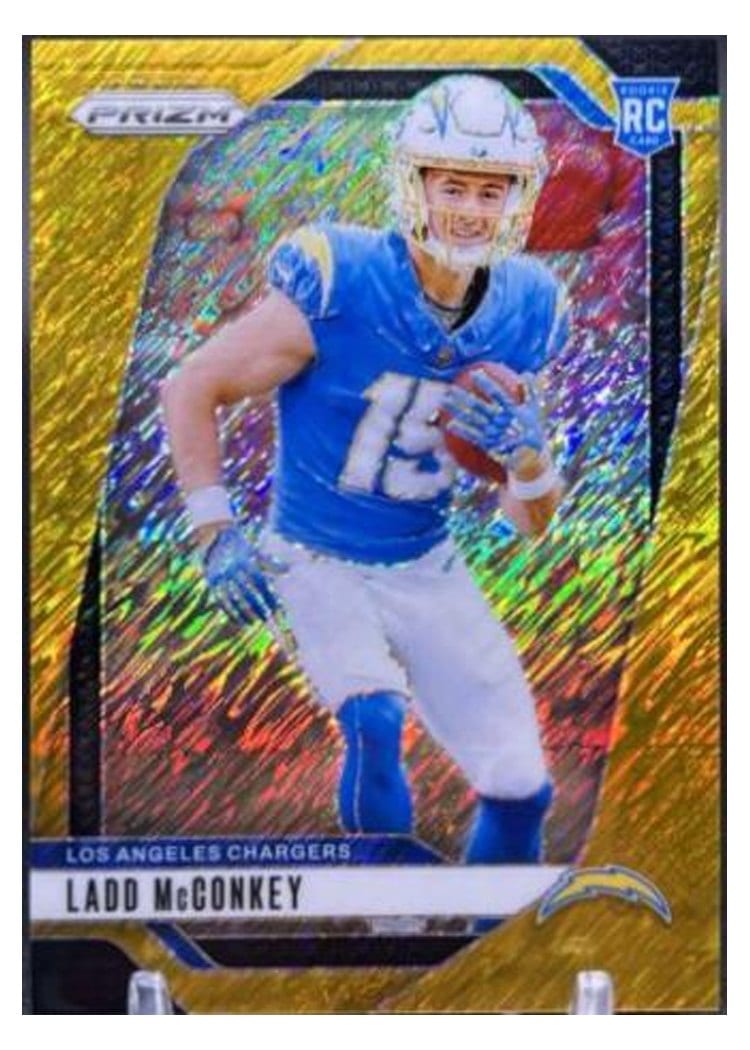 2024 Panini Prizm Base Set Ladd McConkey #365 card