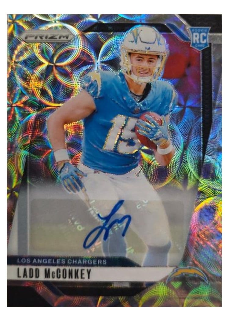 2024 Panini Prizm Base Set Ladd McConkey #365 card