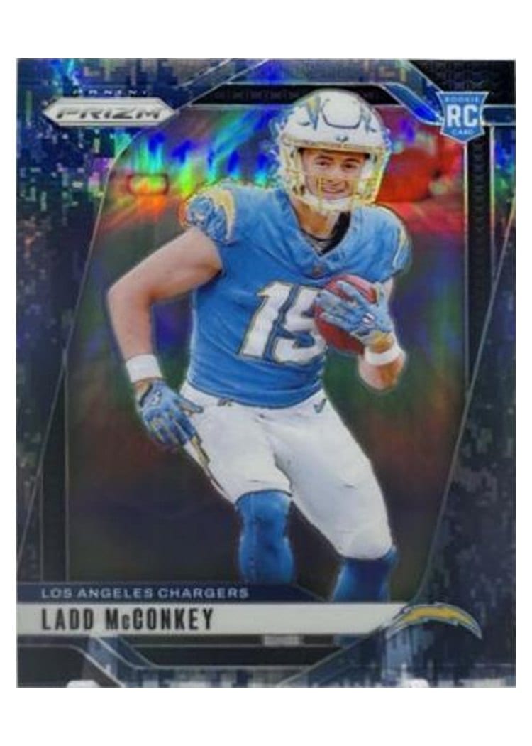 2024 Panini Prizm Base Set Ladd McConkey #365 card