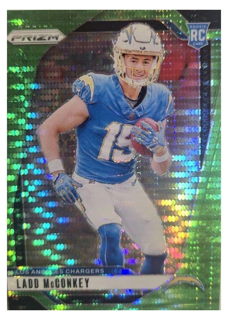 2024 Panini Prizm Base Set Ladd McConkey #365 card