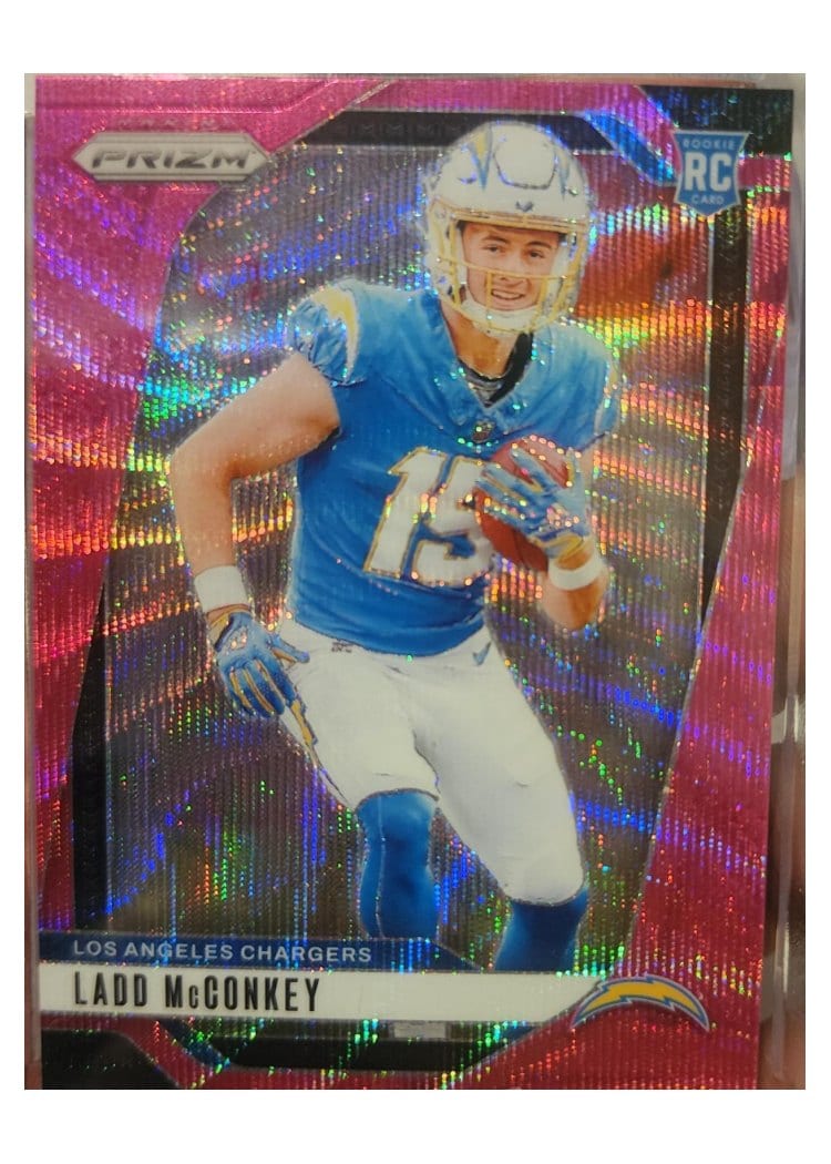 2024 Panini Prizm Base Set Ladd McConkey #365 card