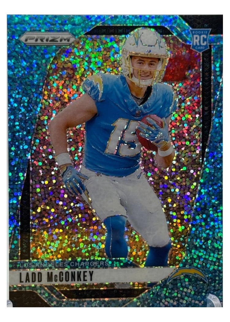 2024 Panini Prizm Base Set Ladd McConkey #365 card