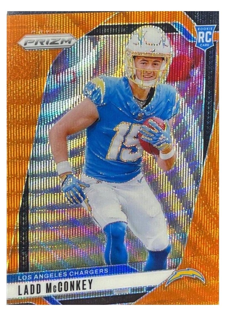 2024 Panini Prizm Base Set Ladd McConkey #365 card