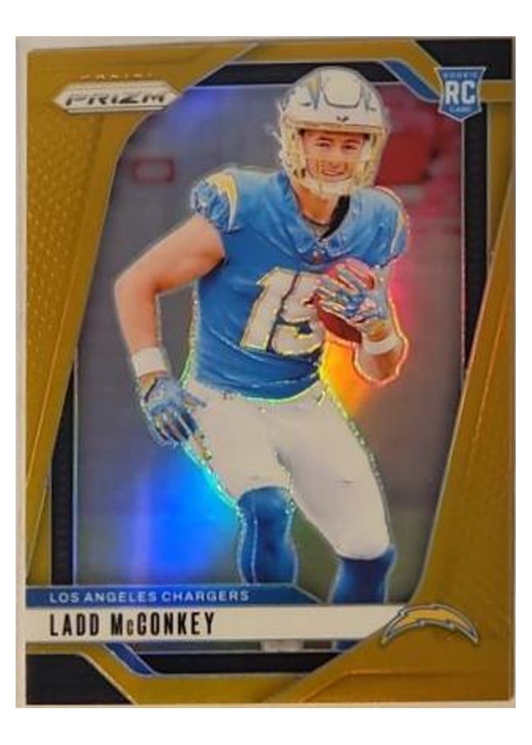 2024 Panini Prizm Base Set Ladd McConkey #365 card