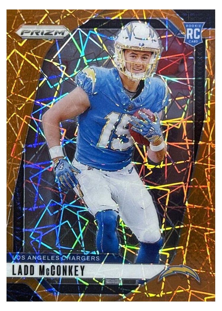 2024 Panini Prizm Base Set Ladd McConkey #365 card