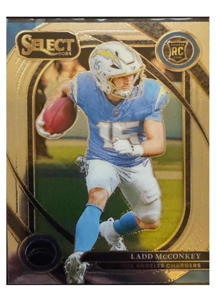 2024 Panini Select Base Set Ladd McConkey #268 card