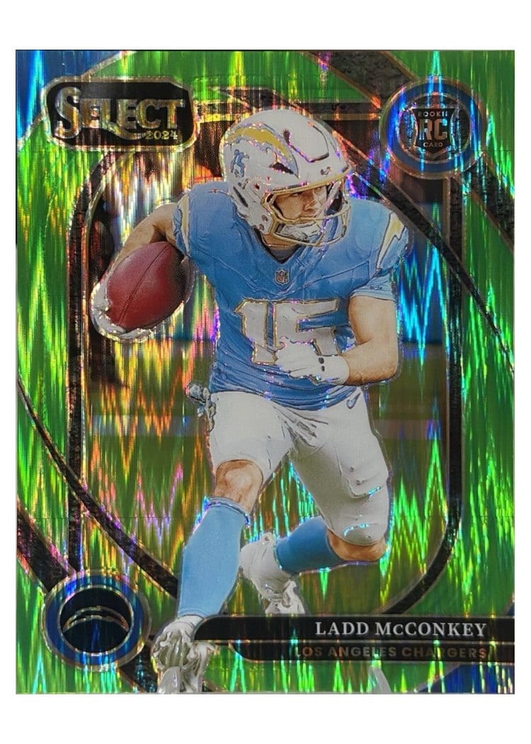 2024 Panini Select Base Set Ladd McConkey #268 card