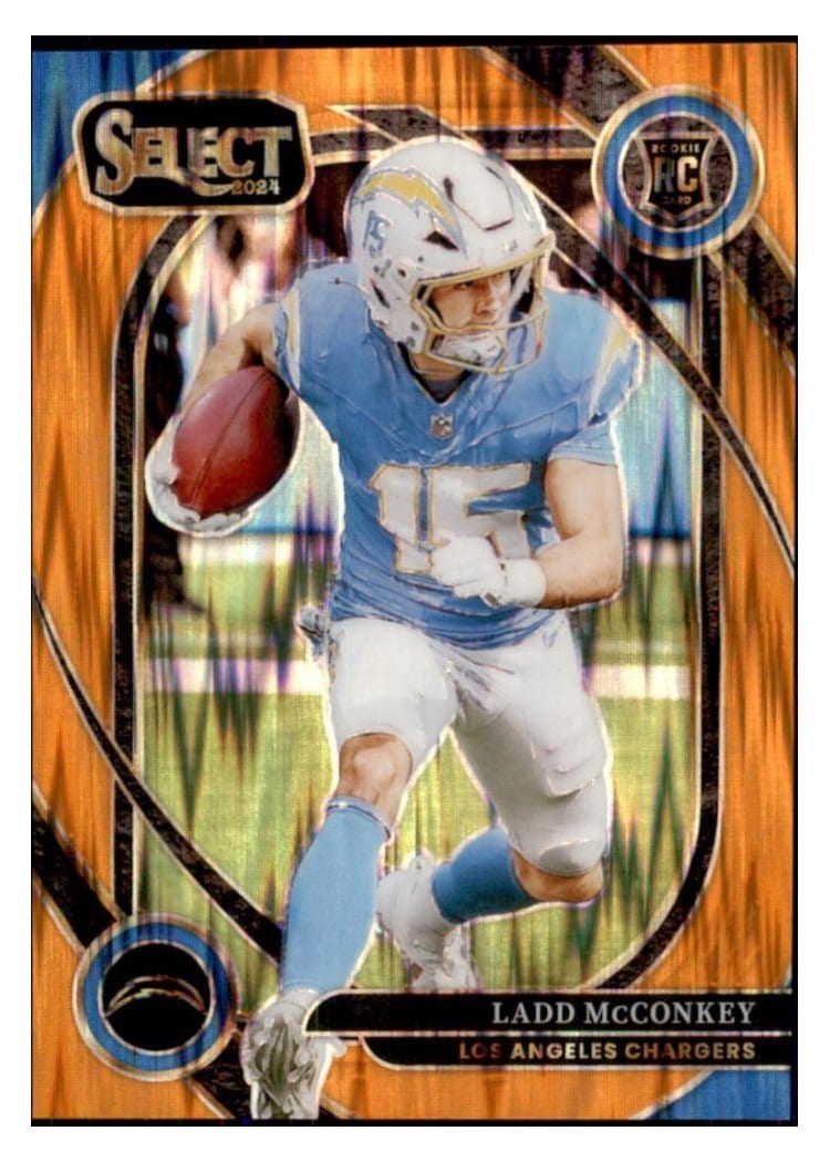 2024 Panini Select Base Set Ladd McConkey #268 card
