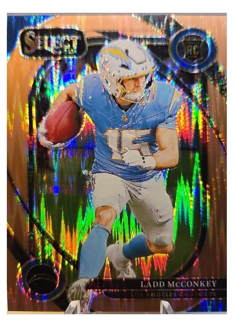2024 Panini Select Base Set Ladd McConkey #268 card