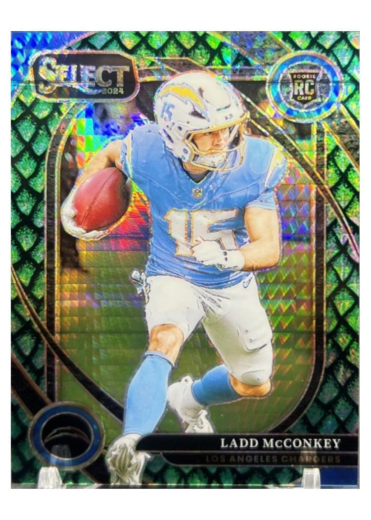 2024 Panini Select Base Set Ladd McConkey #268 card