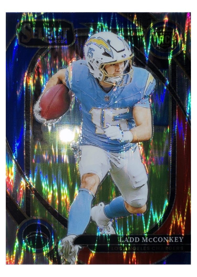2024 Panini Select Base Set Ladd McConkey #268 card